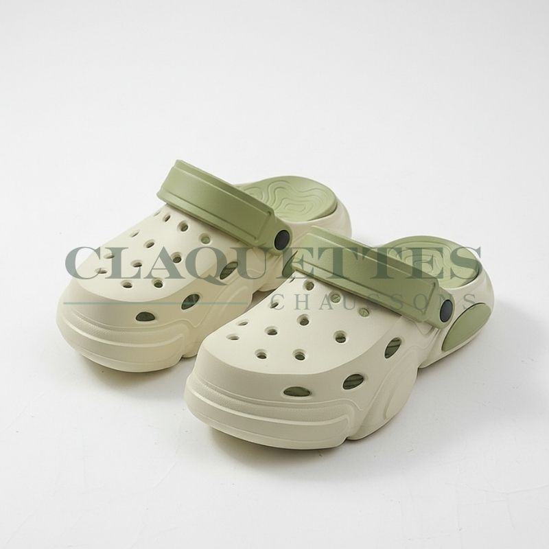 Sabot caoutchouc Homme | Kaki