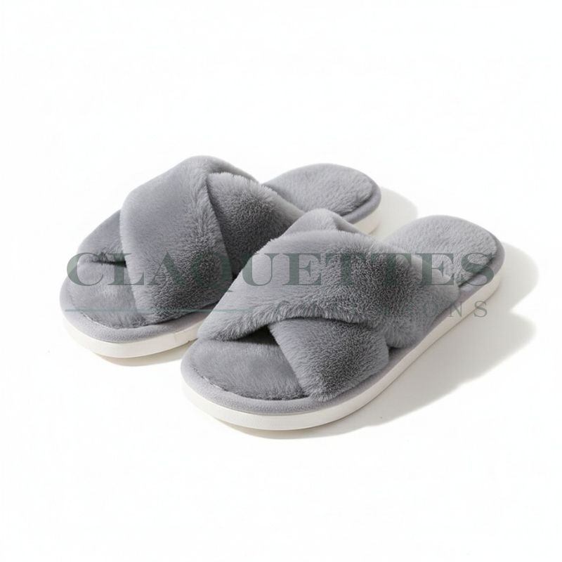 Claquette fourrure | Mouse