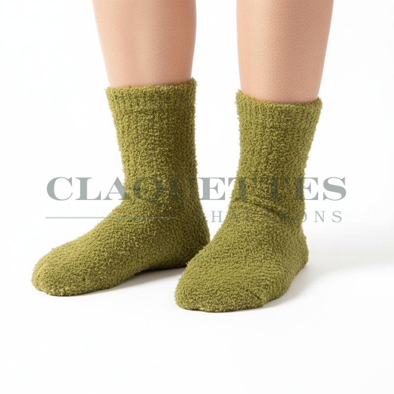 Chaussettes Hiver | Kaki
