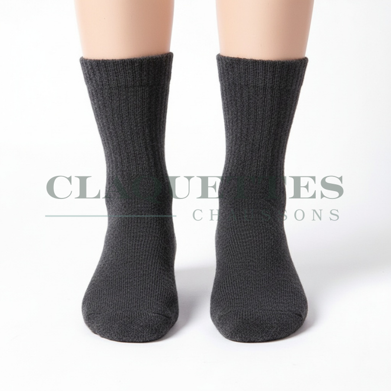 Chaussettes merinos | Anthracite