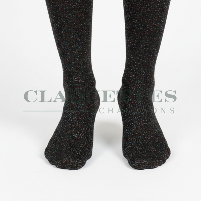 Chaussettes paillettes | Dark