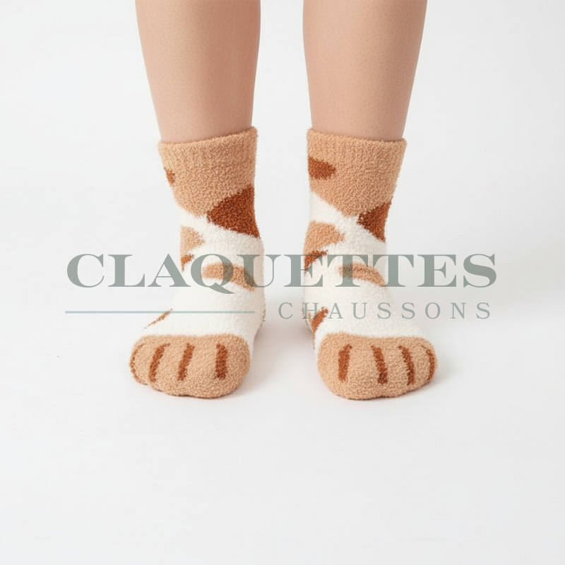 Chaussettes polaire | Roux