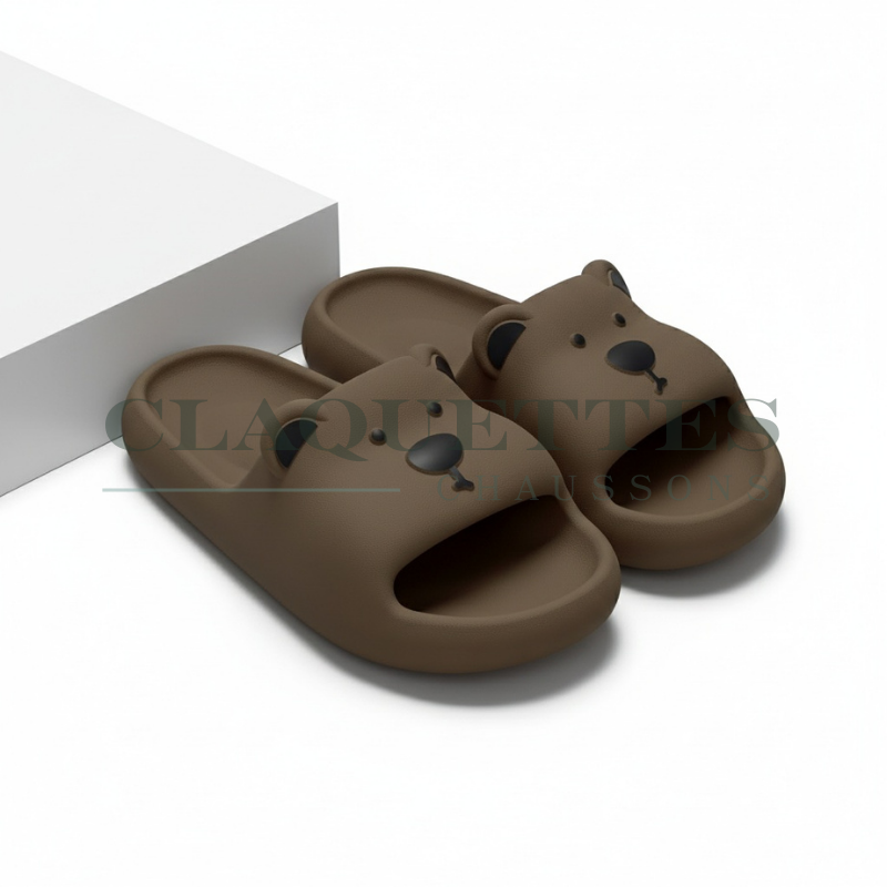 Claquette animaux | Ours | Brun