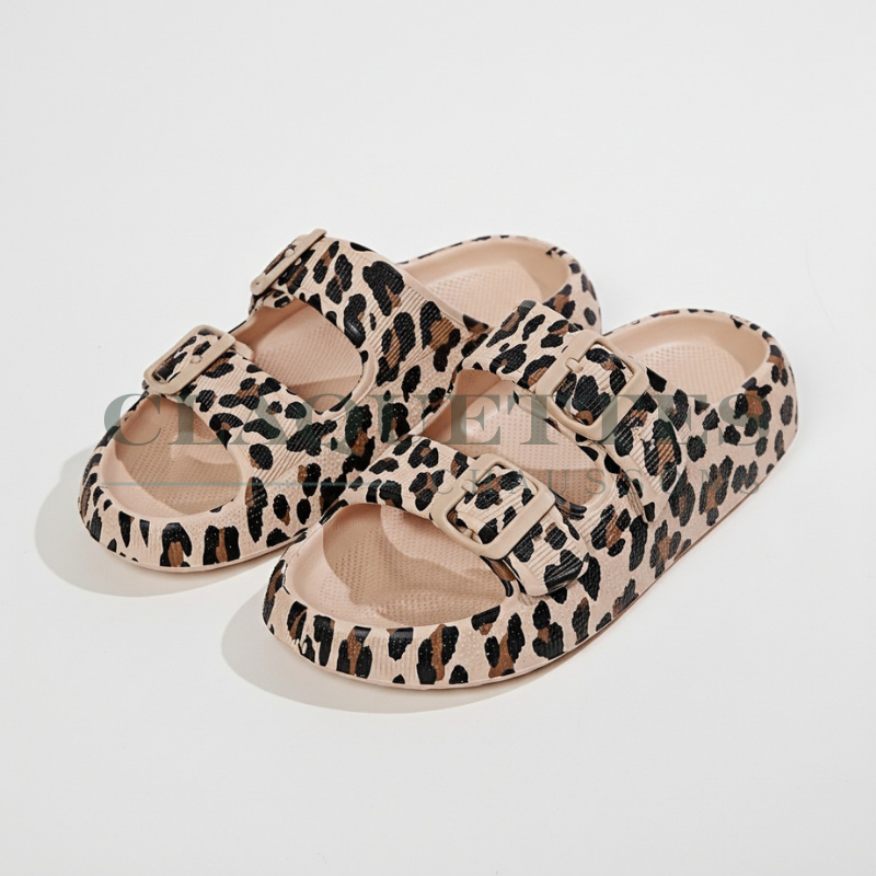 Claquettes mules Femme | Léopard