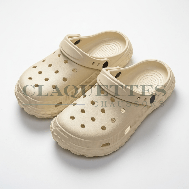 Sabot caoutchouc Unisexe | Sable