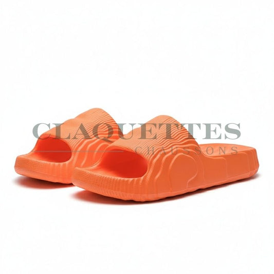Claquettes homme luxe | Orange