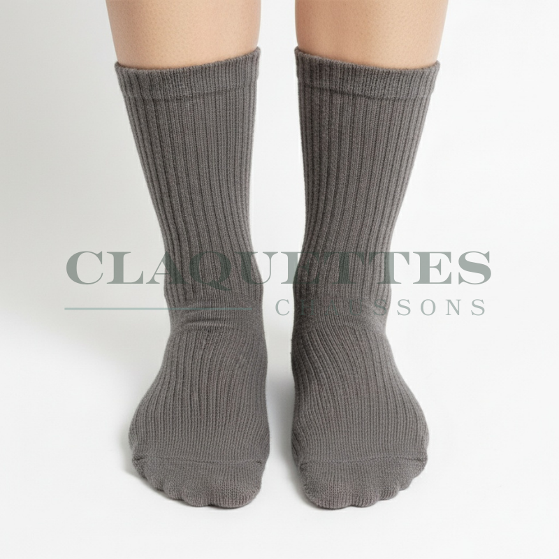 Chaussettes coton | Grey