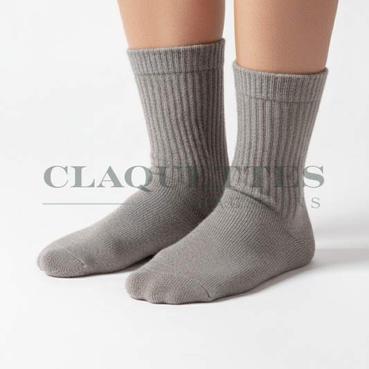 Chaussettes merinos | Béton