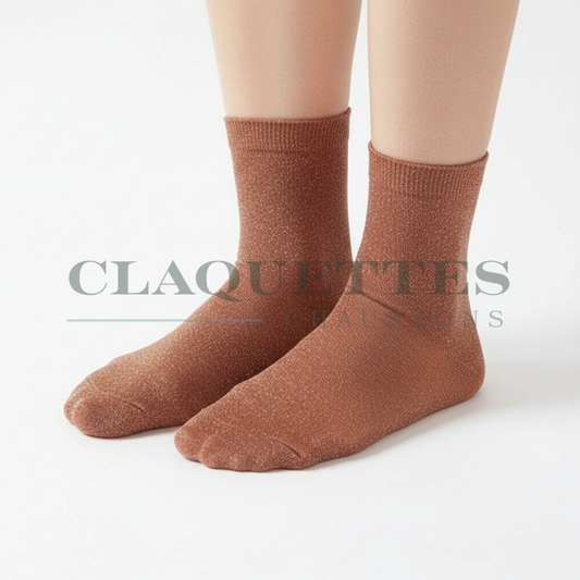 Chaussettes paillettes | Pumpkin