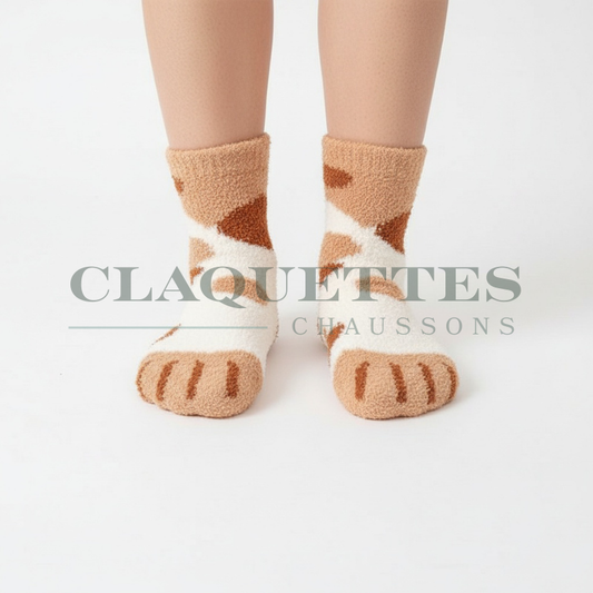 Chaussettes polaire | Roux