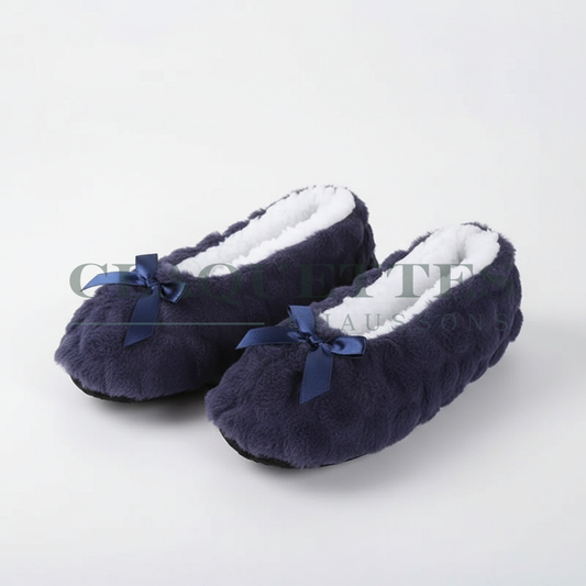 Chausson Chaud Femme | Navy