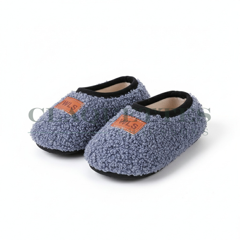 Chaussons bébé antidérapants | Fourrés | Marine