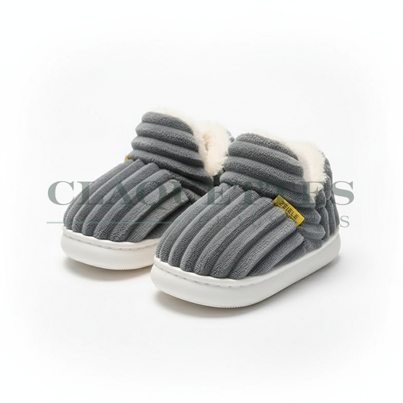 Chaussons bébé hiver | Anthracite