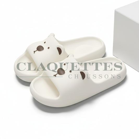 Claquette animaux | Ours | Blanc