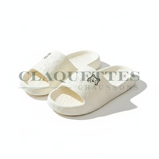 Claquette maison | Bear | Blanc