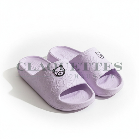 Claquette maison | Bear | Mauve