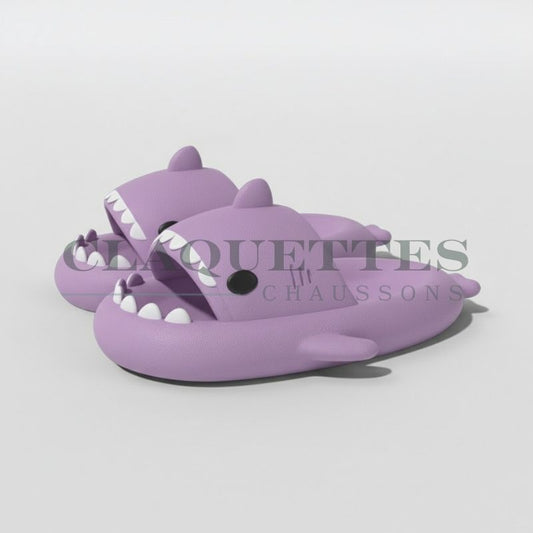 Claquettes Requin | Lilac