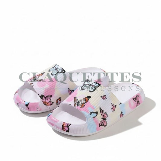 Claquettes Femme | Papillon