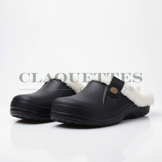 Sabot Femme & Homme | Fourré | Noir