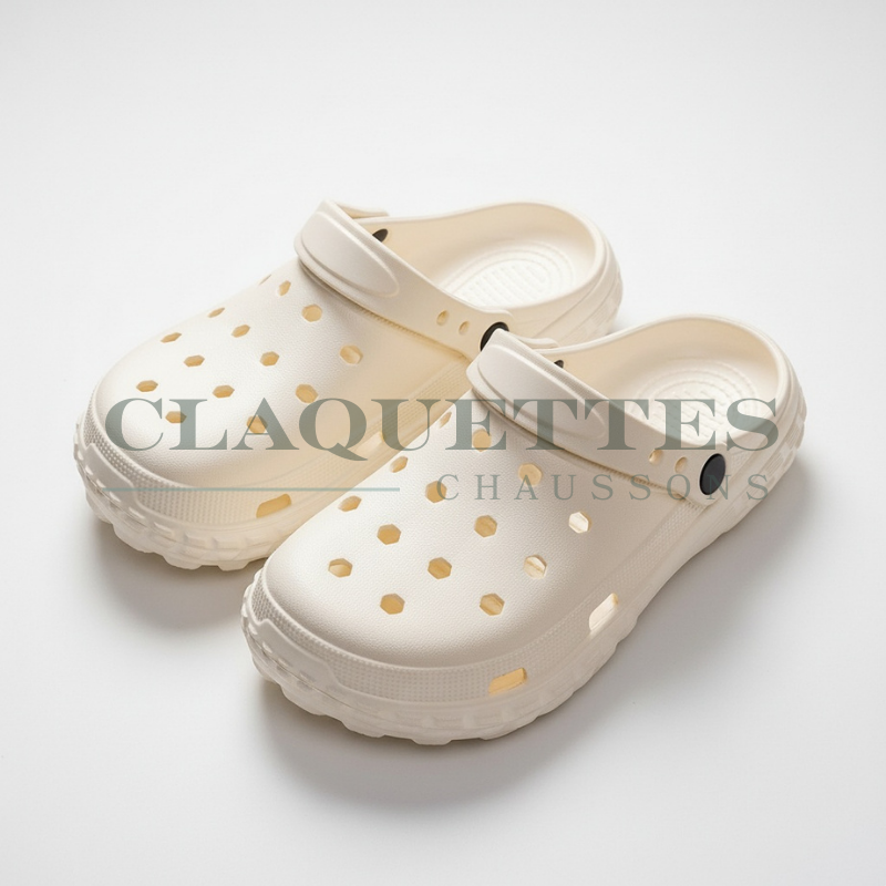 Sabot caoutchouc Unisexe | Blanc