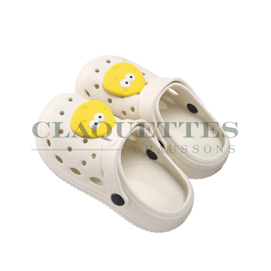 Sabots plastique enfant | Jaune | Cheese