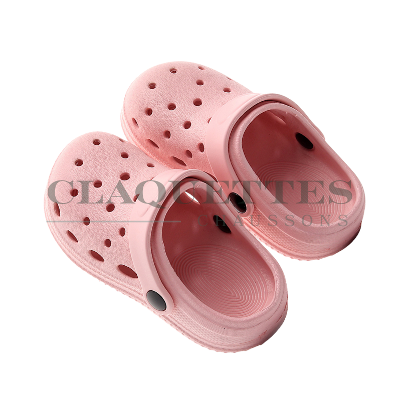 Sabots plastique enfant | Rose