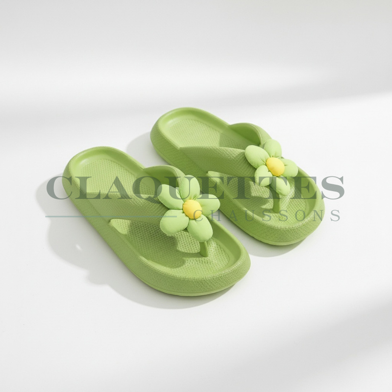 Sandales à Fleurs | Apple