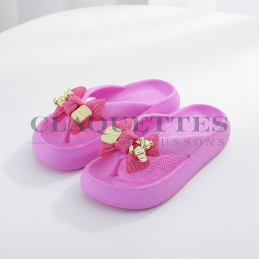 Sandales à bijoux | Rose clair