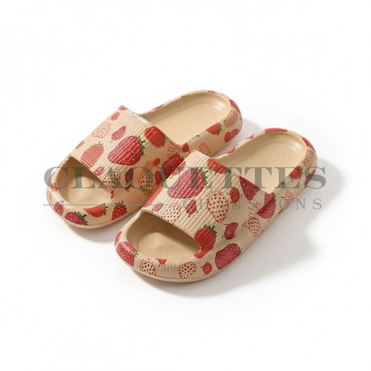 Claquettes Femme | Fraise